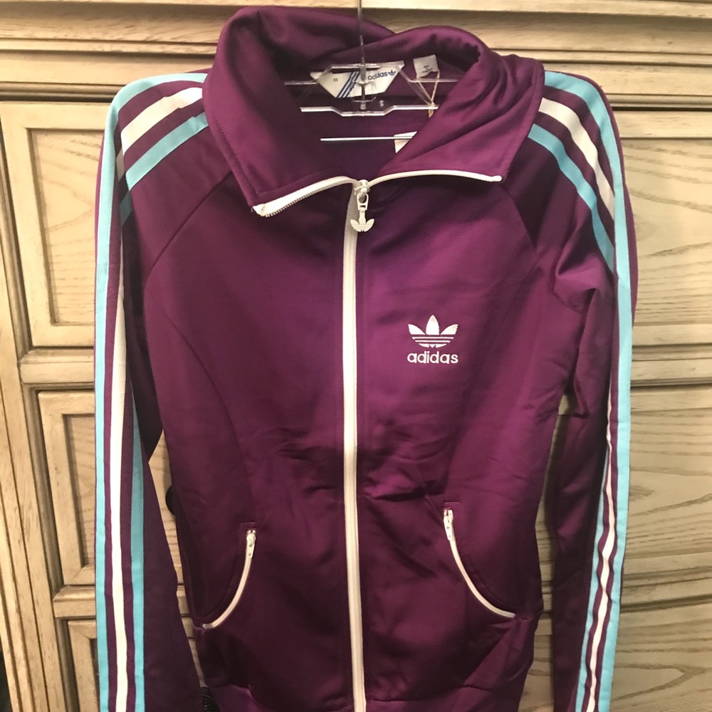 Adidas Track Jacket XS New With Tags Very Rare